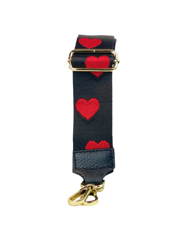 Tracolla Cuori Rossi - Queen Belt