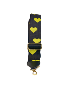 Tracolla Cuori Gialli - Queen Belt