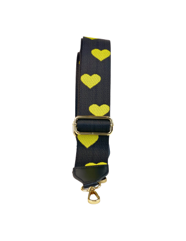 Tracolla Cuori Gialli - Queen Belt