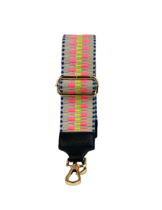 Tracolla rosa e giallo fluo