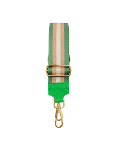 Queen Belt Righe verde oro...