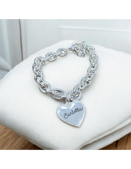 Bracciale con ciondolo personalizzabile