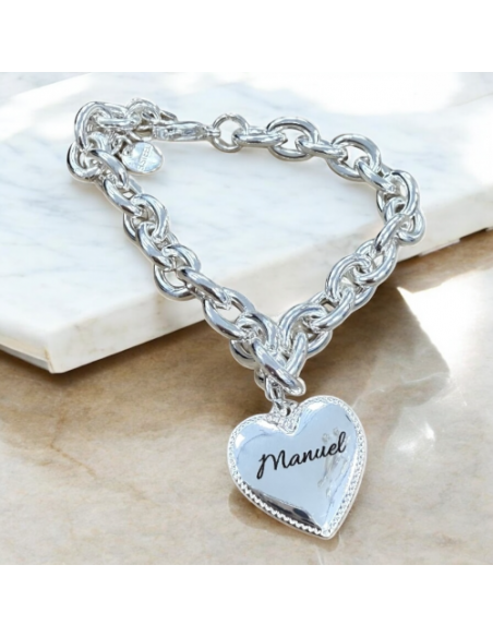 Bracciale con ciondolo personalizzabile