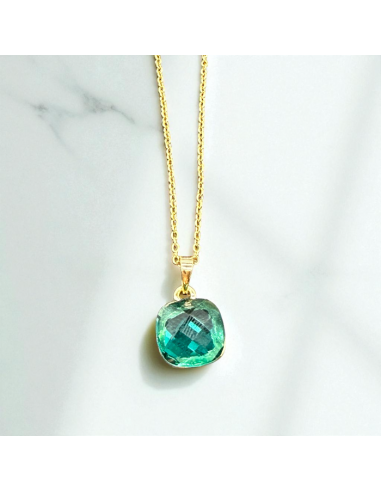 Parure collana e orecchini gemme Lunelle