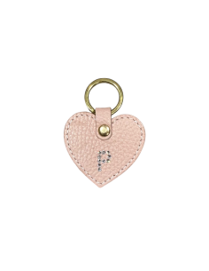 Portachiavi a cuore con lettera Swarovski 2
