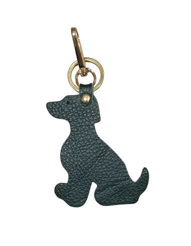 Portachiavi in pelle a forma di Cane
