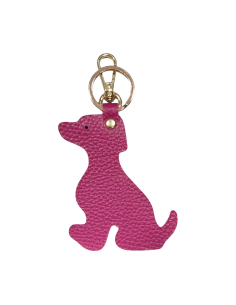 Portachiavi in pelle a forma di Cane 2