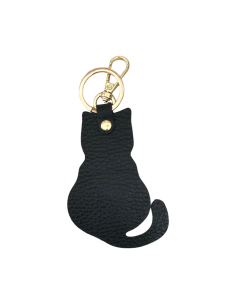 Portachiavi in pelle a forma di Gatto