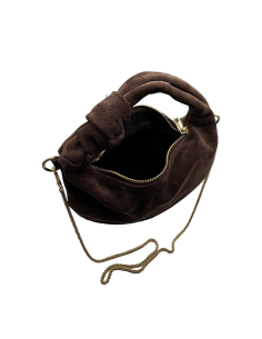 Borsa in Camoscio con Manico a nodo 2