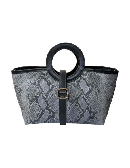 Borsa trapezio effetto Pitone