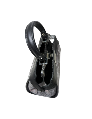 Borsa effetto pitone baulotto