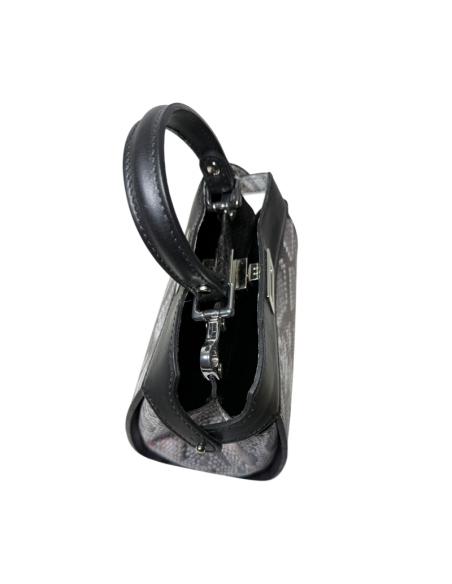 Borsa effetto pitone baulotto