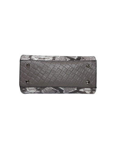 Borsa effetto pitone baulotto