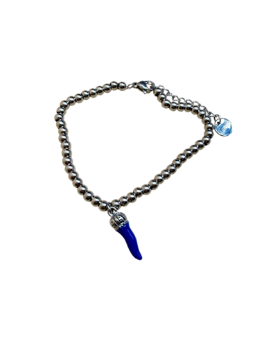 Bracciale con cornetto portafortuna
