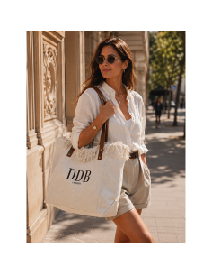 Borsa mare personalizzata con iniziali 2