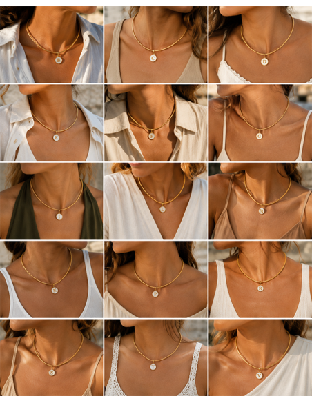 ESEMPI CIONDOLI CON COLLANA CALAMITATA