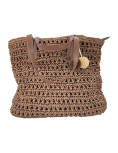 Borsa mare in rafia