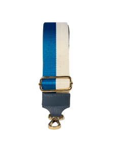 Queen Belt Strisce Azzurro