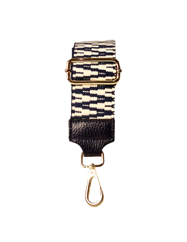 Tracolla per borsa Chevron Blu