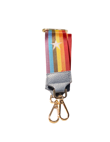 Tracolla Strisce Rainbow - Queen Belt