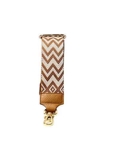 Tracolla onde bianca marrone - Queen...