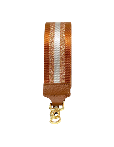 Tracolla Strisce Cuoio - Queen Belt